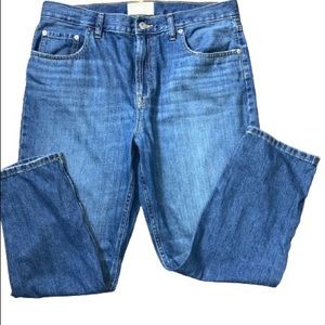 Women’s Everlane Super Soft Straight Leg Organic Cotton Jeans Size 32 Regular